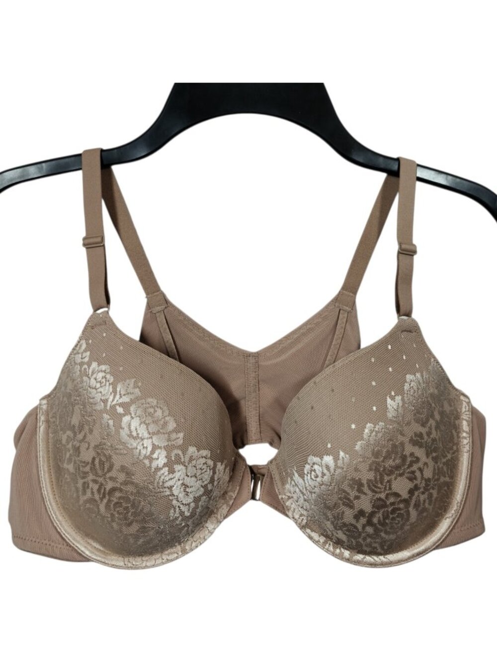 Soma Bra 34B Posture Bra Racerback Front Closure Underwire Lined Full Coverage